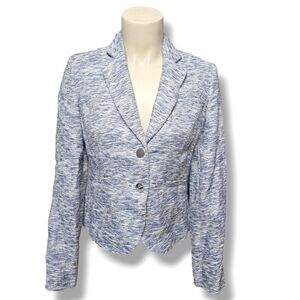 Calvin Klein 4P blue and white blazer jacket.